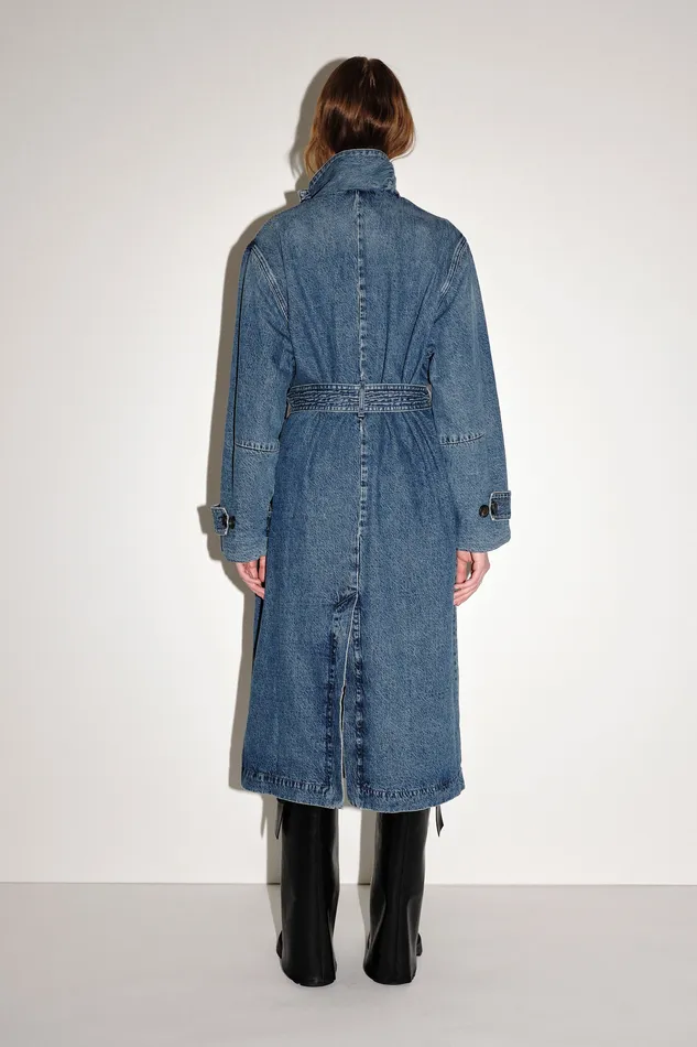 Coats Jackets and blazers Women Wonhundred Adrianna Denim 8211 Zen Blue