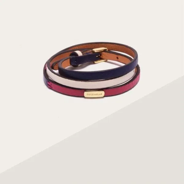 Coccinelle Agnes Tricolor Royrosewolamb Women Coccinelle Bijoux