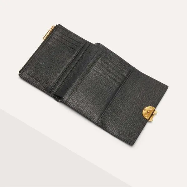 Coccinelle Binxie Noir Women Coccinelle Wallets and Small Leather Goods Coccinelle Binxie Noir Women Coccinelle Wallets and Small Leather Goods