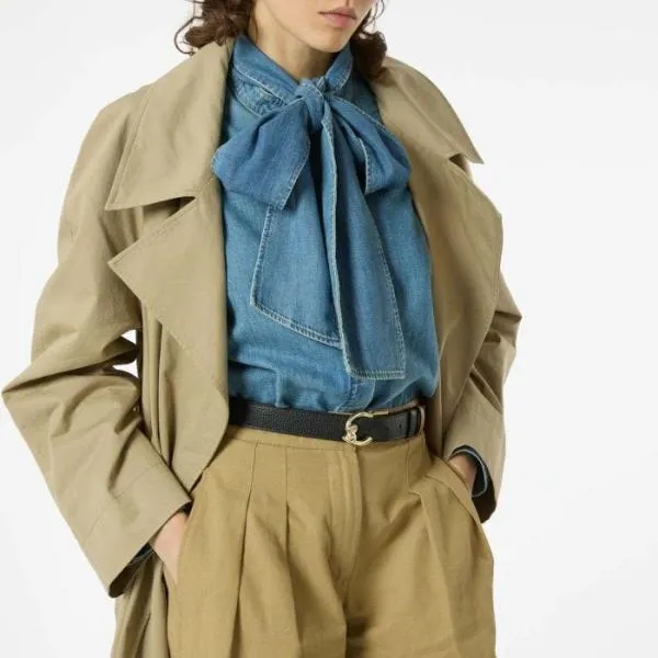 Coccinelle CMe Bicolor Noircuir Women Coccinelle Belts Coccinelle CMe Bicolor Noircuir Women Coccinelle Belts