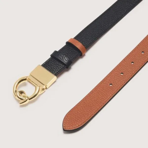 Coccinelle CMe Bicolor Noircuir Women Coccinelle Belts Coccinelle CMe Bicolor Noircuir Women Coccinelle Belts