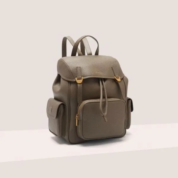 Coccinelle Campus Medium Warm Taupe Women Coccinelle Backpacks