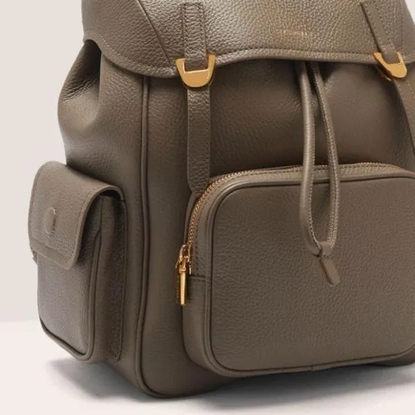 Coccinelle Campus Medium Warm Taupe Women Coccinelle Backpacks