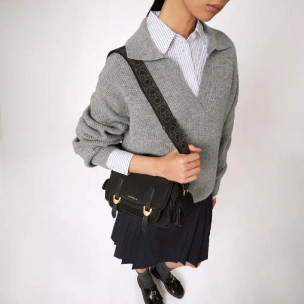 Coccinelle Campus Puffy Nylon Small Noir Women Coccinelle Crossbody Bags Coccinelle Campus Puffy Nylon Small Noir Women Coccinelle Crossbody Bags