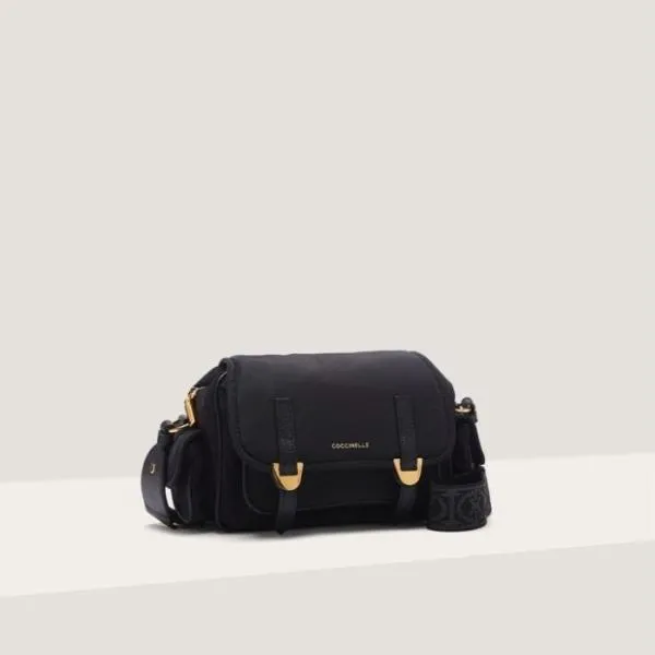 Coccinelle Campus Puffy Nylon Small Noir Women Coccinelle Crossbody Bags Coccinelle Campus Puffy Nylon Small Noir Women Coccinelle Crossbody Bags