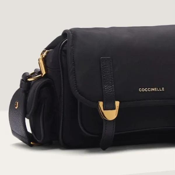 Coccinelle Campus Puffy Nylon Small Noir Women Coccinelle Crossbody Bags Coccinelle Campus Puffy Nylon Small Noir Women Coccinelle Crossbody Bags