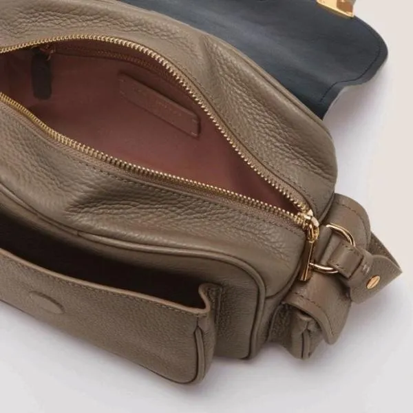 Coccinelle Campus Small Warm Taupe Women Coccinelle Crossbody Bags Coccinelle Campus Small Warm Taupe Women Coccinelle Crossbody Bags