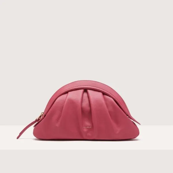 Coccinelle Cheek Smooth Medium Rosewood Women Coccinelle Clutch