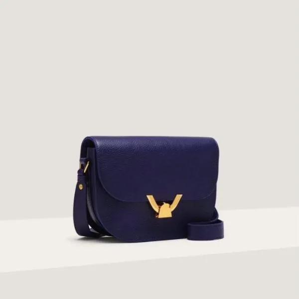 Coccinelle Dew Small Royal Blue Women Coccinelle Crossbody Bags
