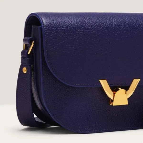 Coccinelle Dew Small Royal Blue Women Coccinelle Crossbody Bags