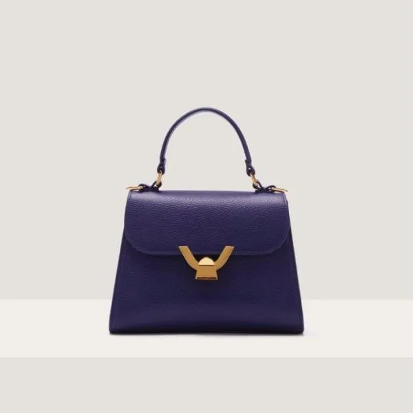 Coccinelle Dew Small Royal Blue Women Coccinelle Top Handle Bag