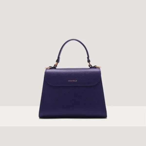Coccinelle Dew Small Royal Blue Women Coccinelle Top Handle Bag Coccinelle Dew Small Royal Blue Women Coccinelle Top Handle Bag