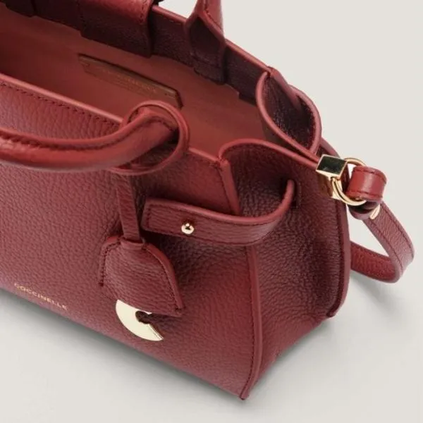 Coccinelle Klich Small Brandy Women Coccinelle Top Handle Bag Coccinelle Klich Small Brandy Women Coccinelle Top Handle Bag