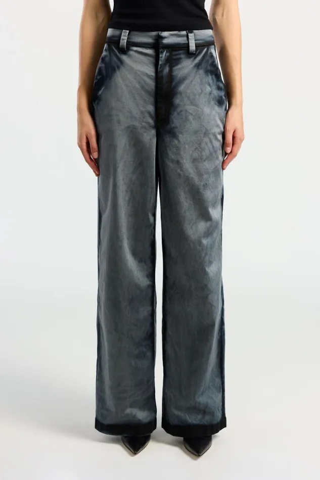 COTTON CITIZEN PANTS London Relaxed Pant Black Cast 8211 Women