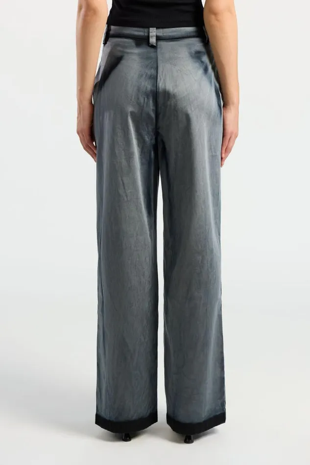 COTTON CITIZEN PANTS London Relaxed Pant Black Cast 8211 Women