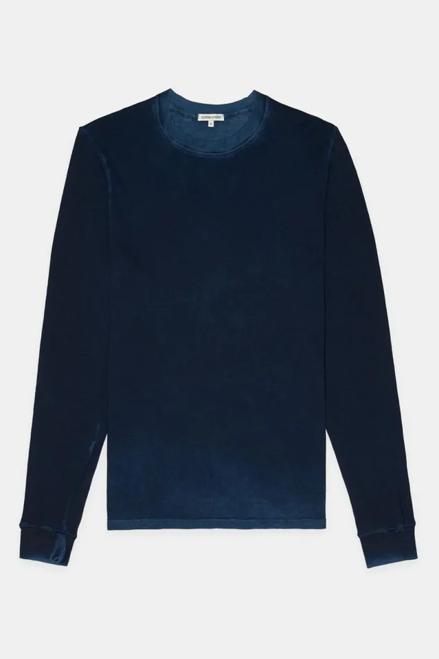 COTTON CITIZEN SHIRTS Presley Long Sleeve Shirt Vintage Navy 8211 Men