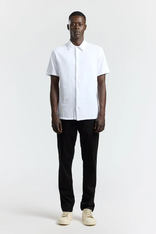 COTTON CITIZEN SHIRTS Presley Short Sleeve Buttondown White 8211 Men