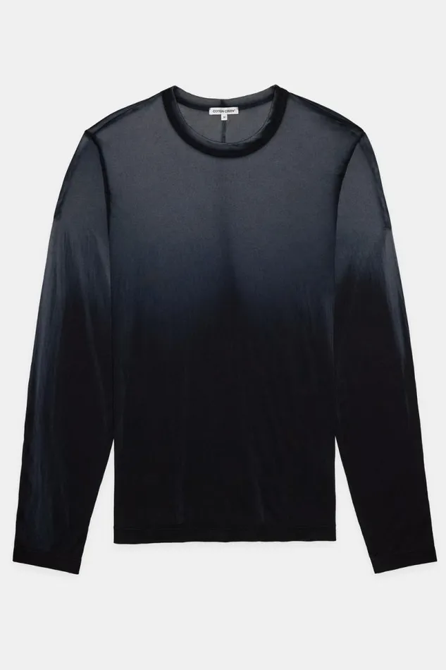 COTTON CITIZEN SHIRTS Prince Long Sleeve Shirt Black Cast 8211 Men