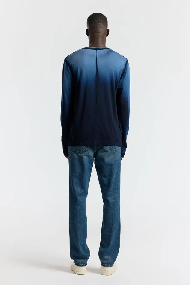 COTTON CITIZEN SHIRTS Prince Long Sleeve Shirt Navy Cast 8211 Men