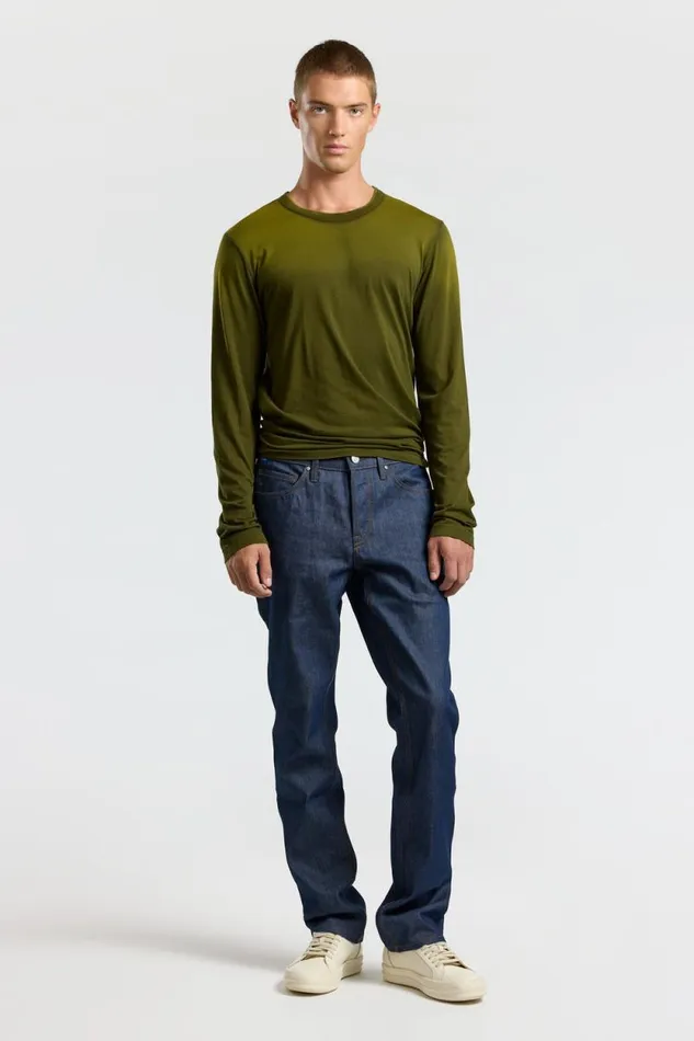 COTTON CITIZEN SHIRTS Prince Long Sleeve Shirt Pine Cast 8211 Men