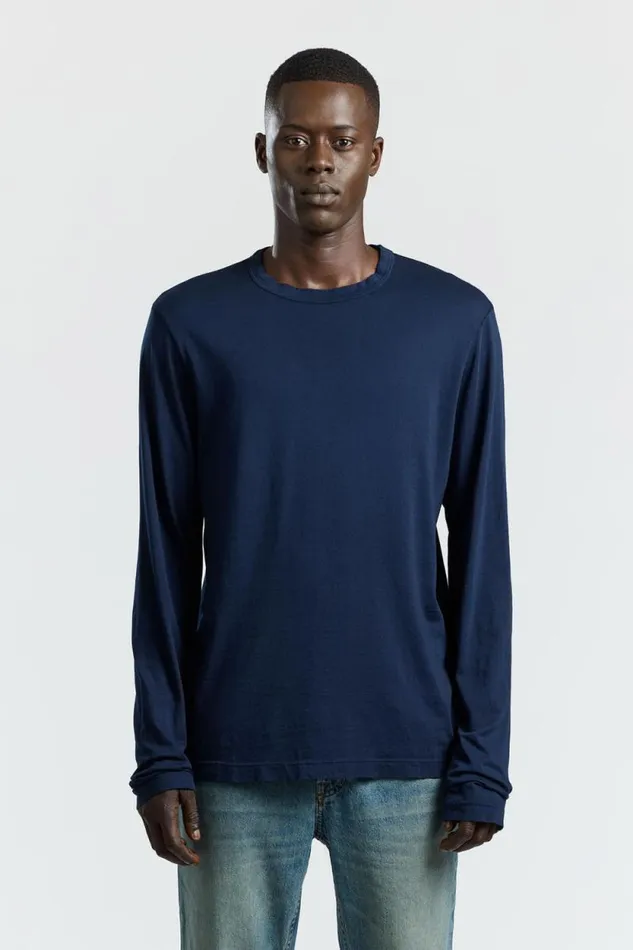 COTTON CITIZEN SHIRTS Prince Long Sleeve Shirt Super Navy 8211 Men