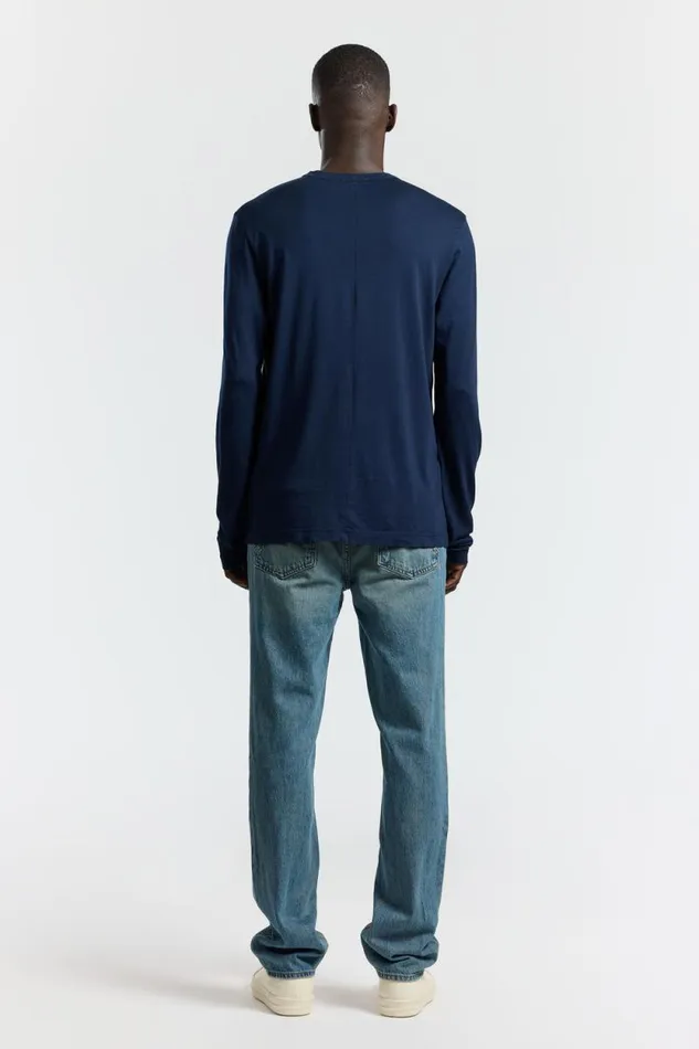 COTTON CITIZEN SHIRTS Prince Long Sleeve Shirt Super Navy 8211 Men