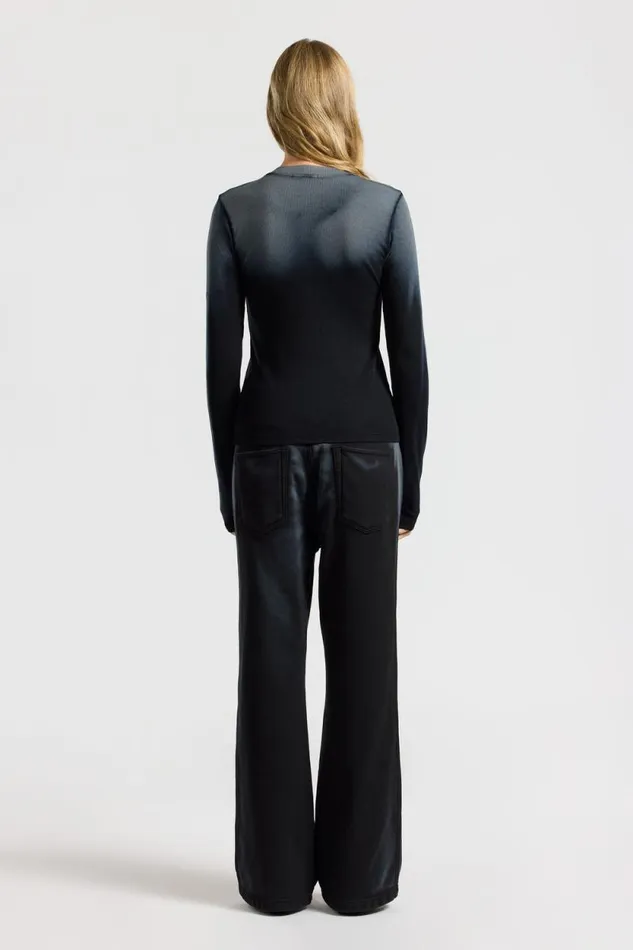 COTTON CITIZEN SHIRTS Verona Henley Black Cast 8211 Women