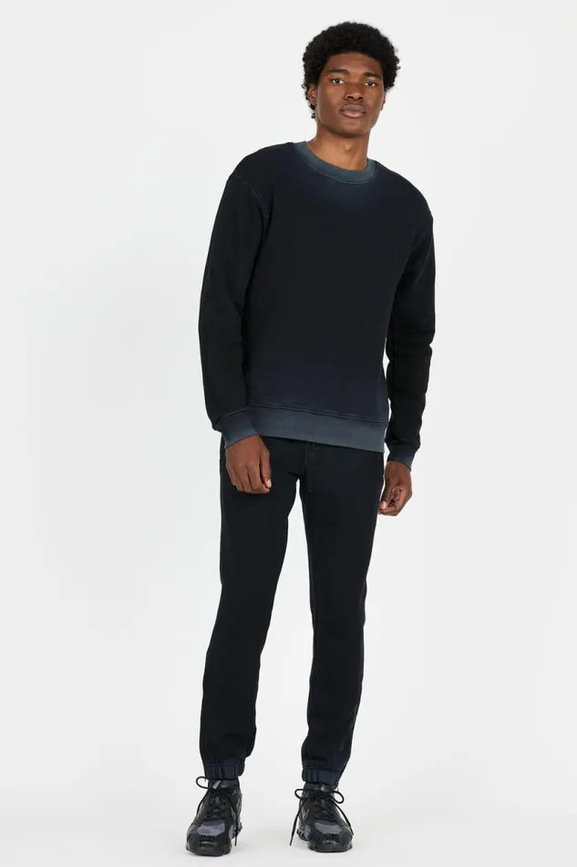 COTTON CITIZEN SWEATPANTS Bronx Zip Sweats Sale Vintage Black 8211 Men