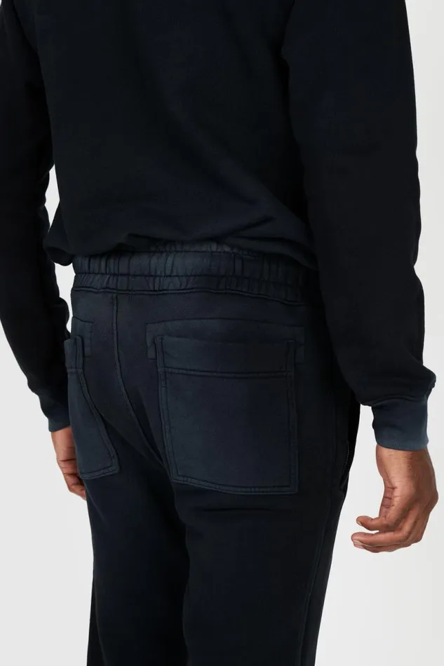 COTTON CITIZEN SWEATPANTS Bronx Zip Sweats Sale Vintage Black 8211 Men