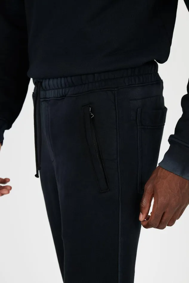 COTTON CITIZEN SWEATPANTS Bronx Zip Sweats Sale Vintage Black 8211 Men