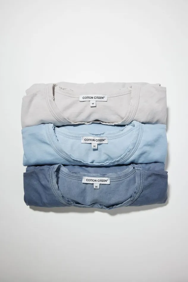 COTTON CITIZEN TEES Classic Crewneck Tee 3Pack Ocean Pack 8211 Men