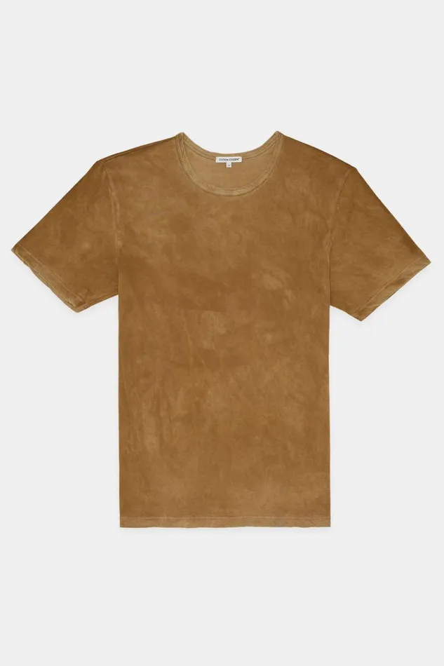 COTTON CITIZEN TEES Classic Crewneck Tee Vintage Burnt Honey 8211 Men