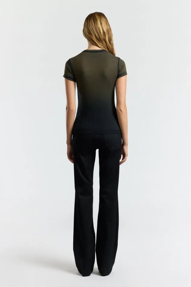 COTTON CITIZEN TEES Verona Tee Carbon Cast 8211 Women