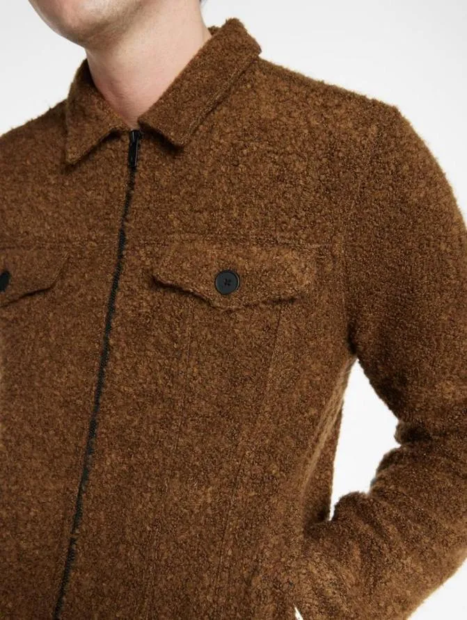 CYNDER TRUCKER Blk Cord Clothing John Varvatos Coats And Jackets