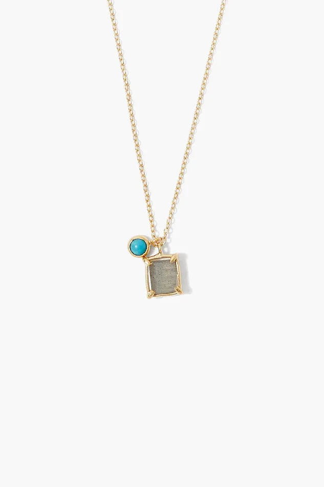 Delilah Pendant Necklace Labradorite Mix Women Chan Luu Necklaces