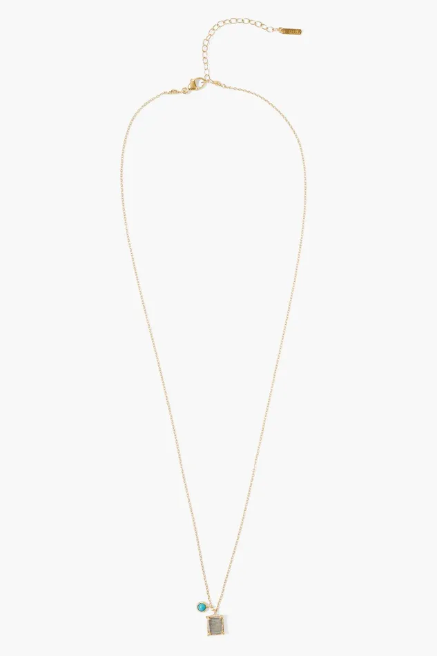 Delilah Pendant Necklace Labradorite Mix Women Chan Luu Necklaces