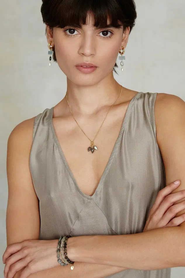 Delphine Necklace Labradorite Women Chan Luu Necklaces
