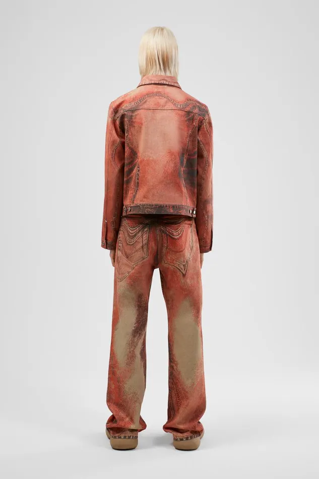 Denim Women Camper Denim Jacket Burnt Orange Denim Jacket Denim Women Camper Denim Jacket Burnt Orange Denim Jacket