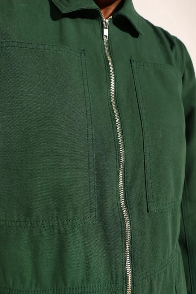Dominic Boilersuit Forest Green Womens LF Markey One Pieces
