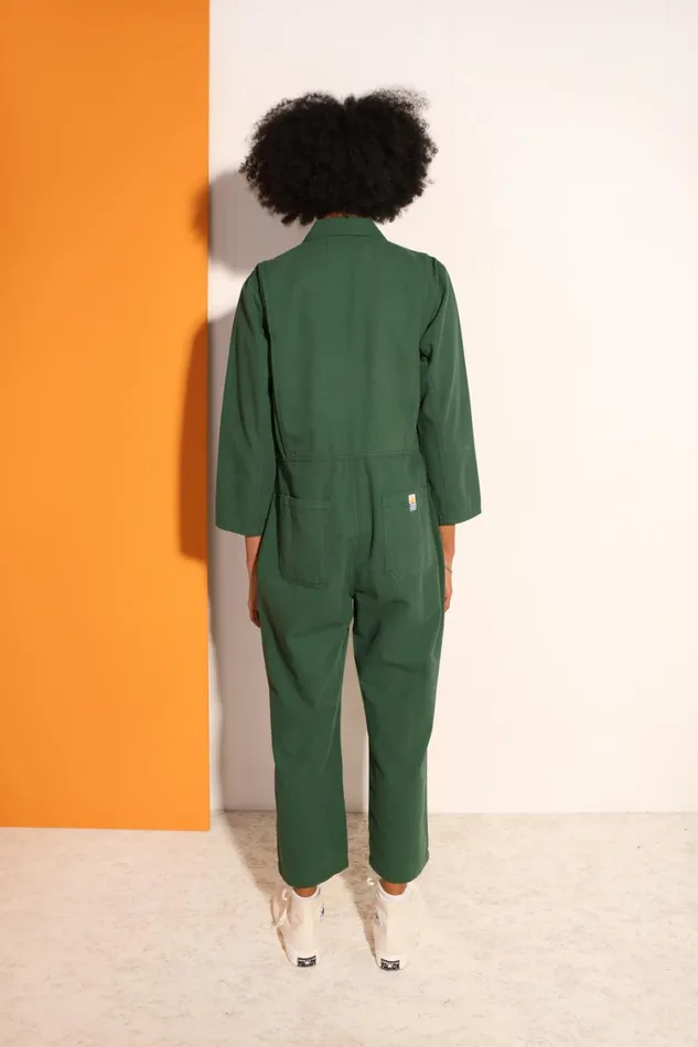 Dominic Boilersuit Forest Green Womens LF Markey One Pieces