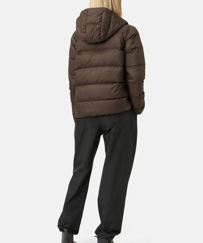 Down Jacket 8211 Chocolate Brown Outerwear Ilse Jacobsen All Jackets And Coats