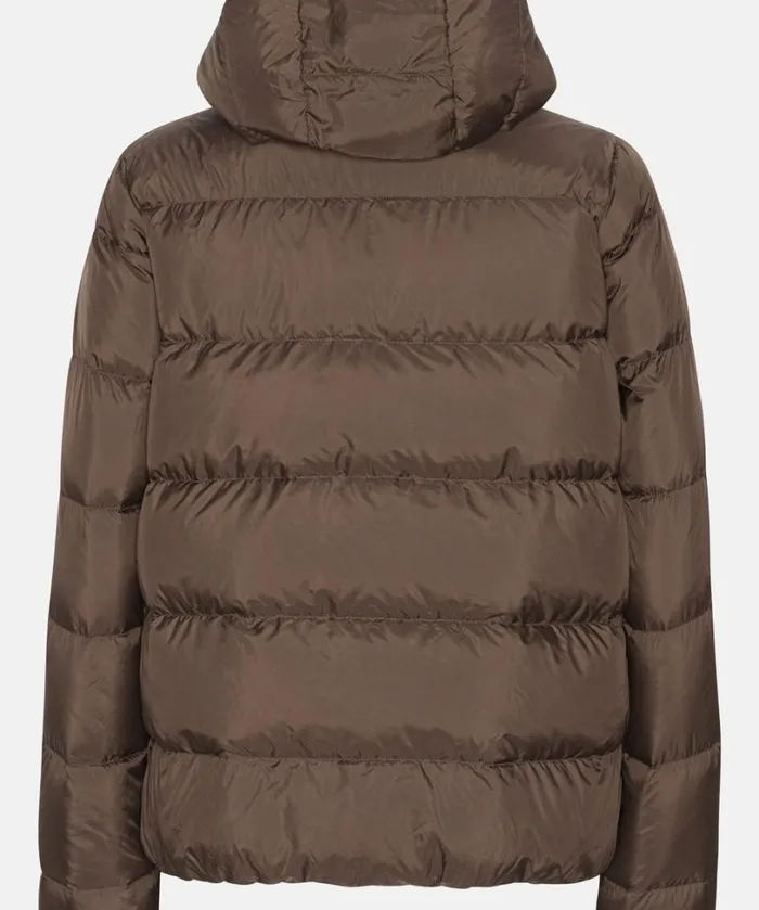 Down Jacket 8211 Chocolate Brown Outerwear Ilse Jacobsen All Jackets And Coats