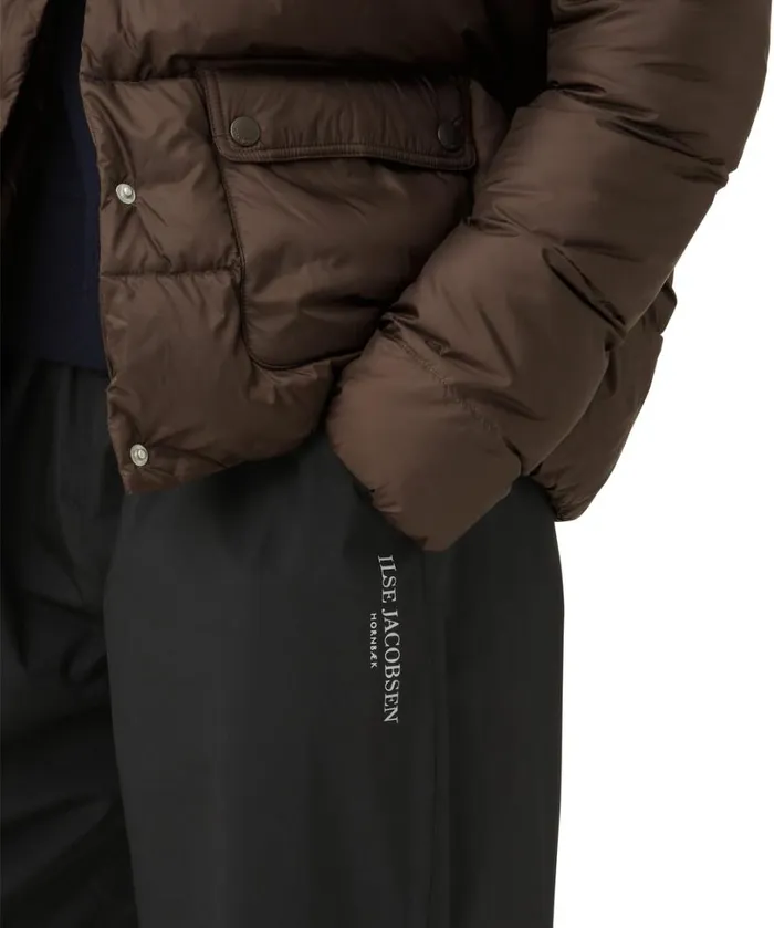 Down Jacket 8211 Chocolate Brown Outerwear Ilse Jacobsen All Jackets And Coats