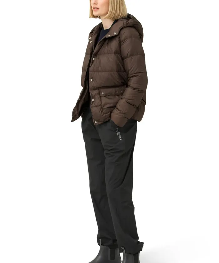 Down Jacket 8211 Chocolate Brown Outerwear Ilse Jacobsen All Jackets And Coats