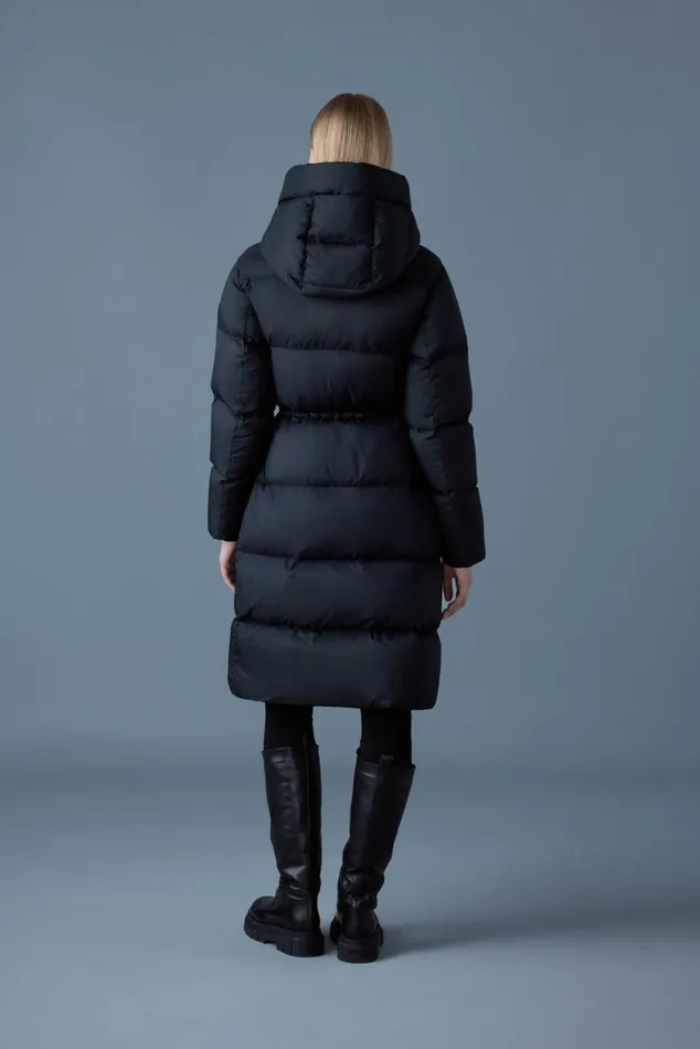 Downs and Jackets Women Mackage ISHANISW Softwash Long Down Coat With Hood Trench