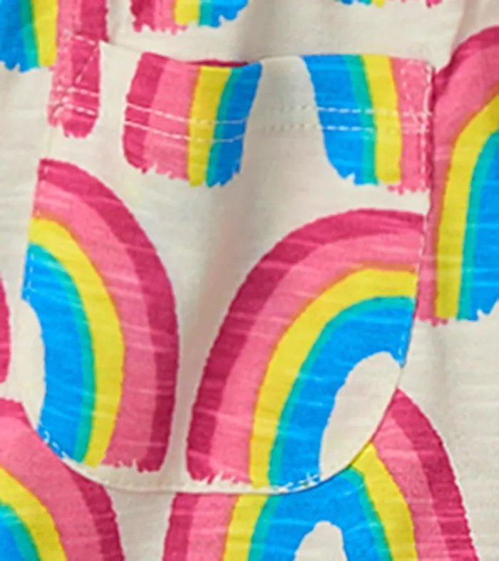 Dresses Girls Hatley Girls Pretty Rainbows Drop Waist Dress