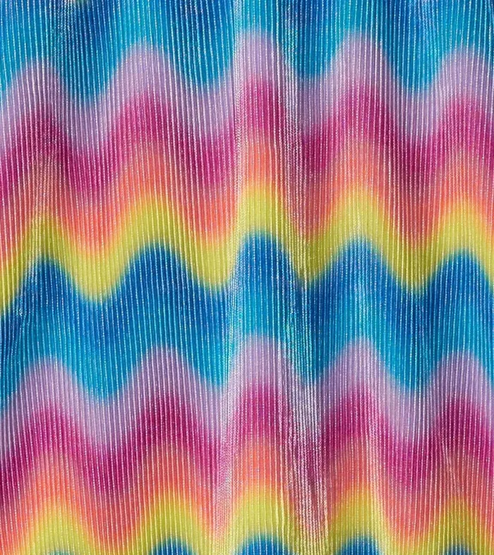 Dresses Girls Hatley Girls Rainbow Wave Pleated ALine Dress