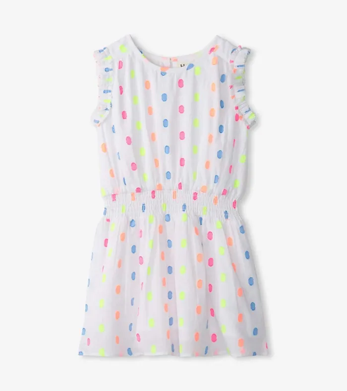 Dresses Girls Hatley Girls Summer Dots Woven Play Dress