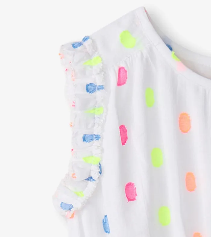 Dresses Girls Hatley Girls Summer Dots Woven Play Dress