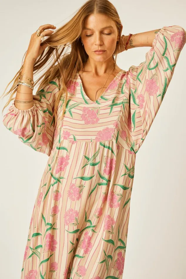 Dresses Shop Natalie Martin ALICE DRESS Chamomile Rose
